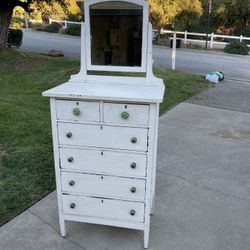 Classic Antique Wooden Dresser