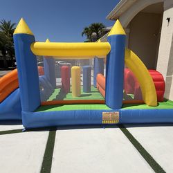 Bouncy house kids