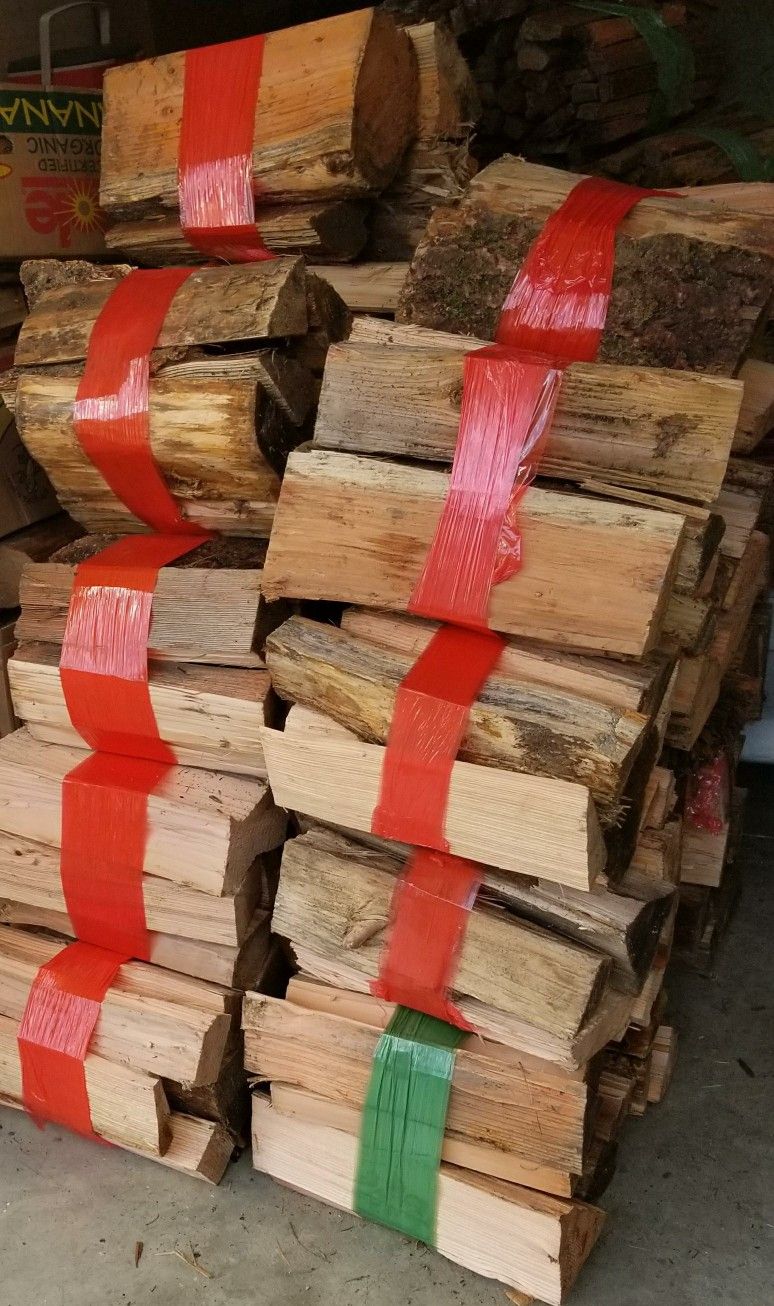 Bundles of dry-seasoned firewood (Ask about delivery)