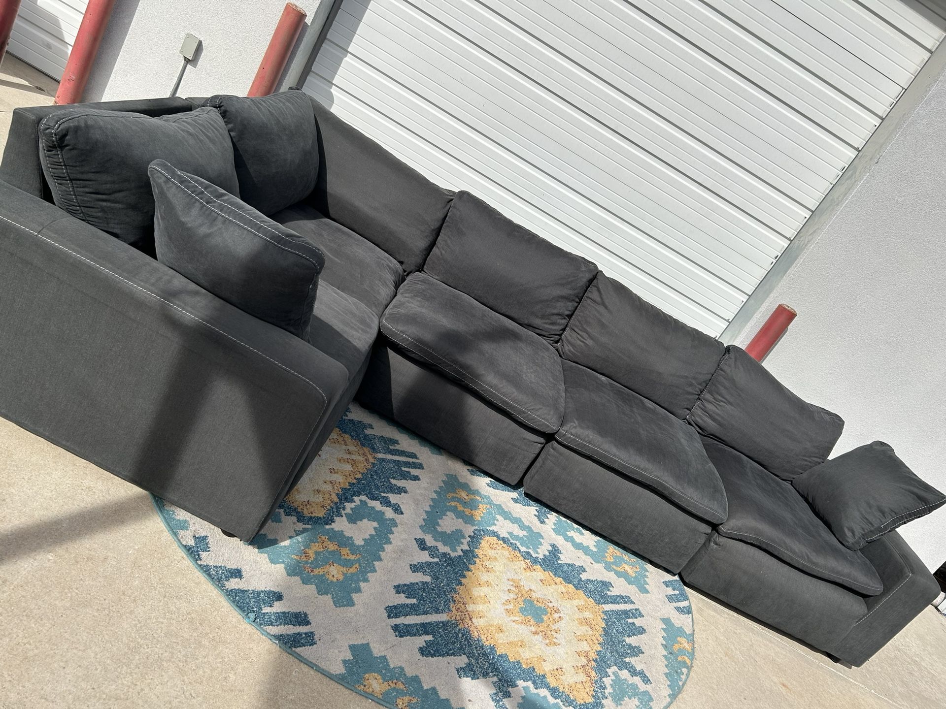 5 Piece Sectional Couch(Free Delivery)