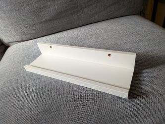 White shelf
