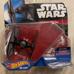 Hot Wheels TIE FIGHTER Die Cast - Star Wars The Force Awakens NIB