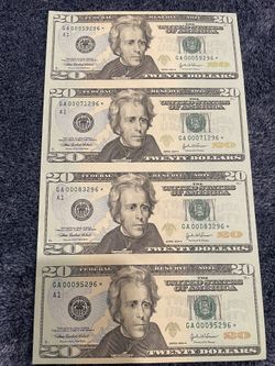 2004 Star 20 Dollars Uncut Set
