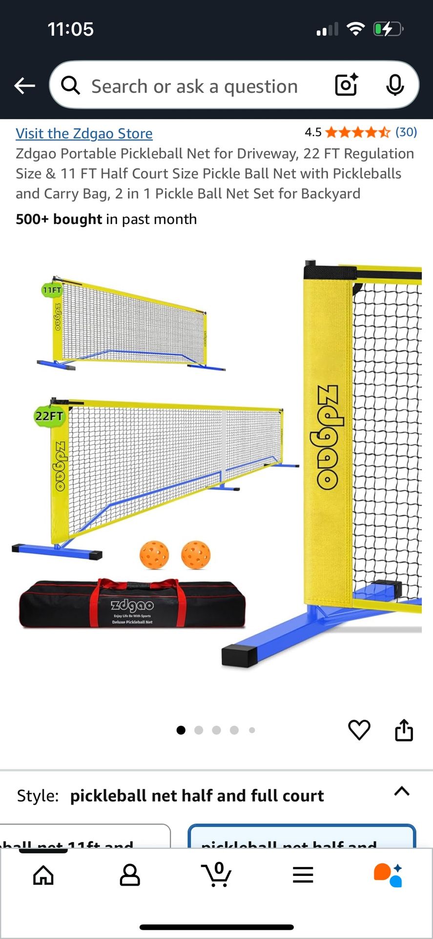 Pickleball Net Brand New With Carrying Case