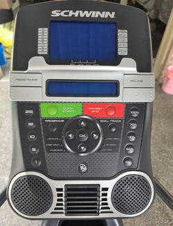 Schwinn Elliptical Machine Console Panel