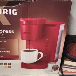 Keurig K Express Red New-sealed