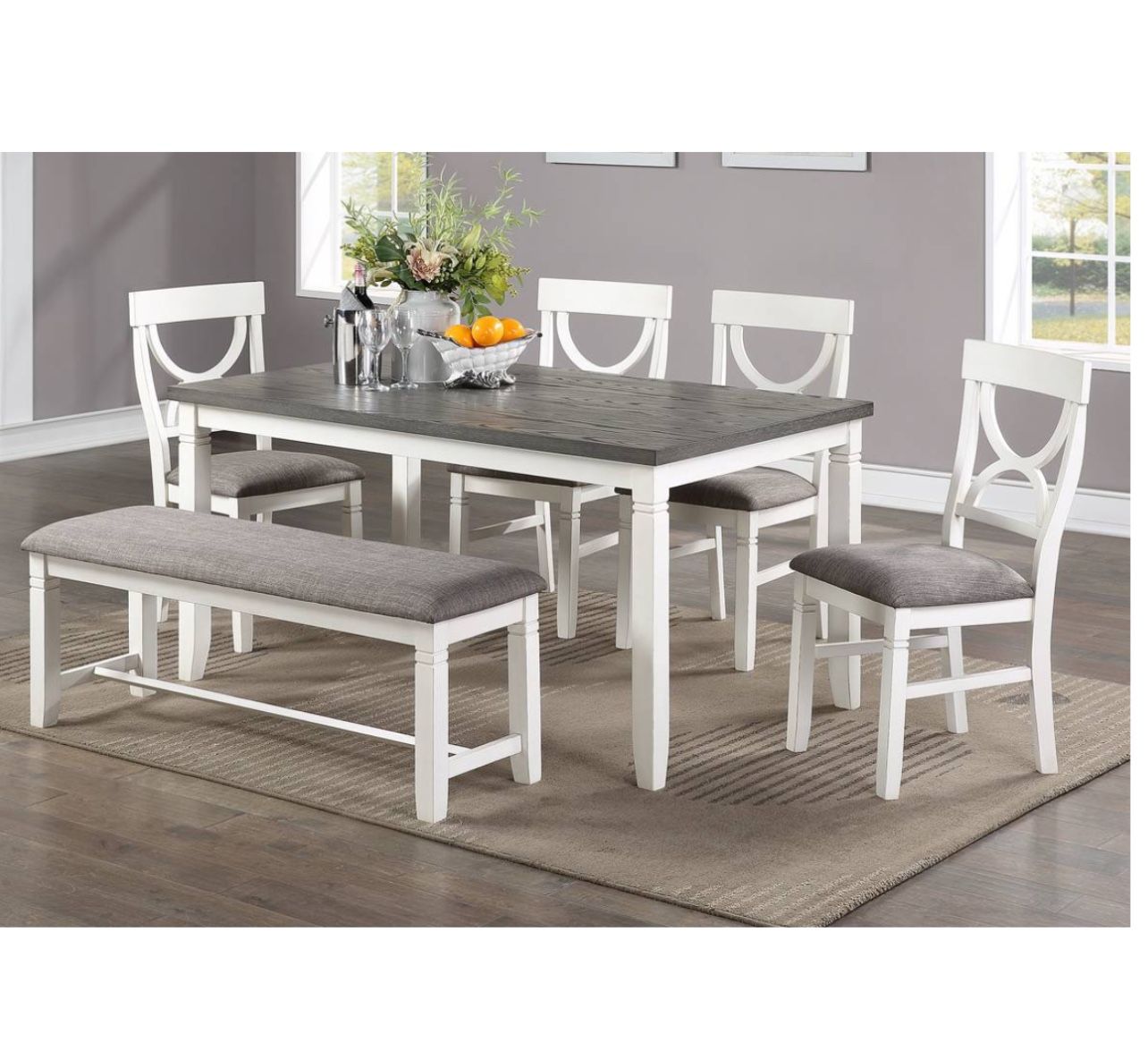 Dining Table Set 6pc 