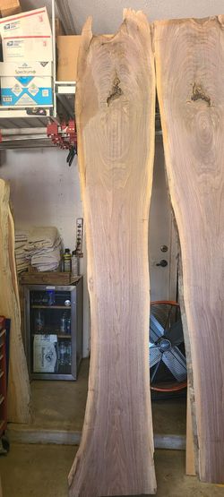 100" Black Walnut Live Edge Slab – Kiln Dried Iowa Walnut