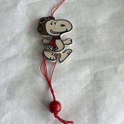 Vintage 1965 Peanuts Snoopy Christmas Ornament 