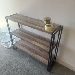 3 tier Brown shelves 