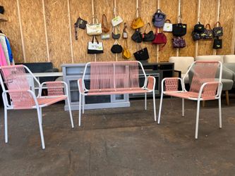 New outdoor patio set