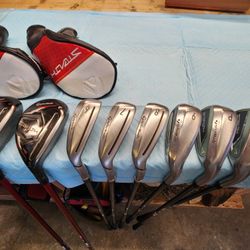 Taylormade Stealth HD Irons 6-PW,AW and 4-5 Hybrids