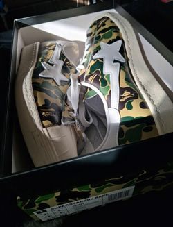 Adidas Superstar Bape camo