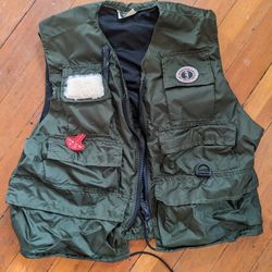 Mustang Fishing inflatable life vest sz Lg