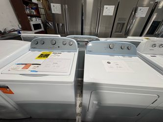 Whirlpool Top Load Washer and Dryer Set