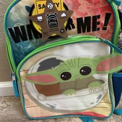 Star Wars Mandalorian Backpack New With Tags 