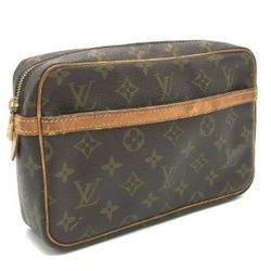 Louis Vuitton Authentic Monogram Compiegne 23 M51847 Clutch Bag 11599