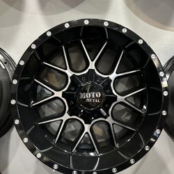 20x10 (6x139.7 & 6x135) MOTO METAL OFF-ROAD WHEEL/TIRE SETS ON SALE‼️ FINANCING AVAILABLE‼️