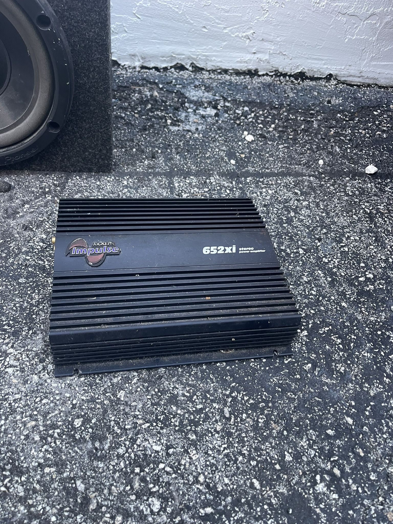 Amplifiers (3) One 12’ Speaker For Sell
