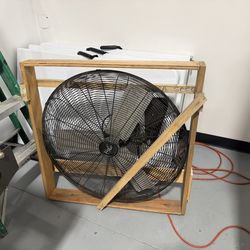 Vie Oscillating Wall Mounted Fan