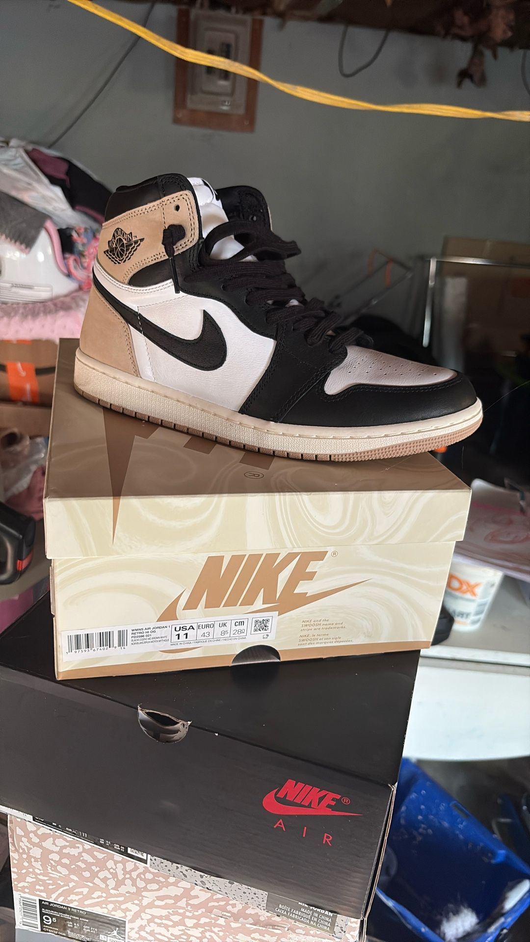 Jordan 1 Latte Size 11 Wmns