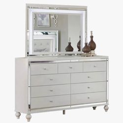 Large Mirror With Led Lights