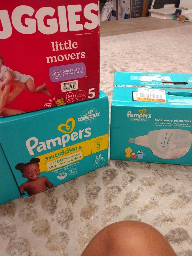Pampers And Huggies Brands