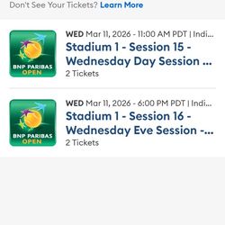 bnp paribas open indian wells tennis Tickets,  Private Suite