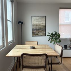 Solid Mango Dining Table, 42” x 42”