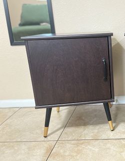 Bedroom Nightstand Brown