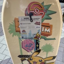 2025 Pokemon World Championships Pikachu Bodyboard Pokémon Worlds Anaheim Body Board Boogie
