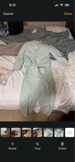 Ralph Lauren suit mint green formal