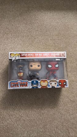 Funko Pop Marvel Civil War 4-Pack