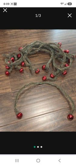 Christmas Garland mini with bells Pier1