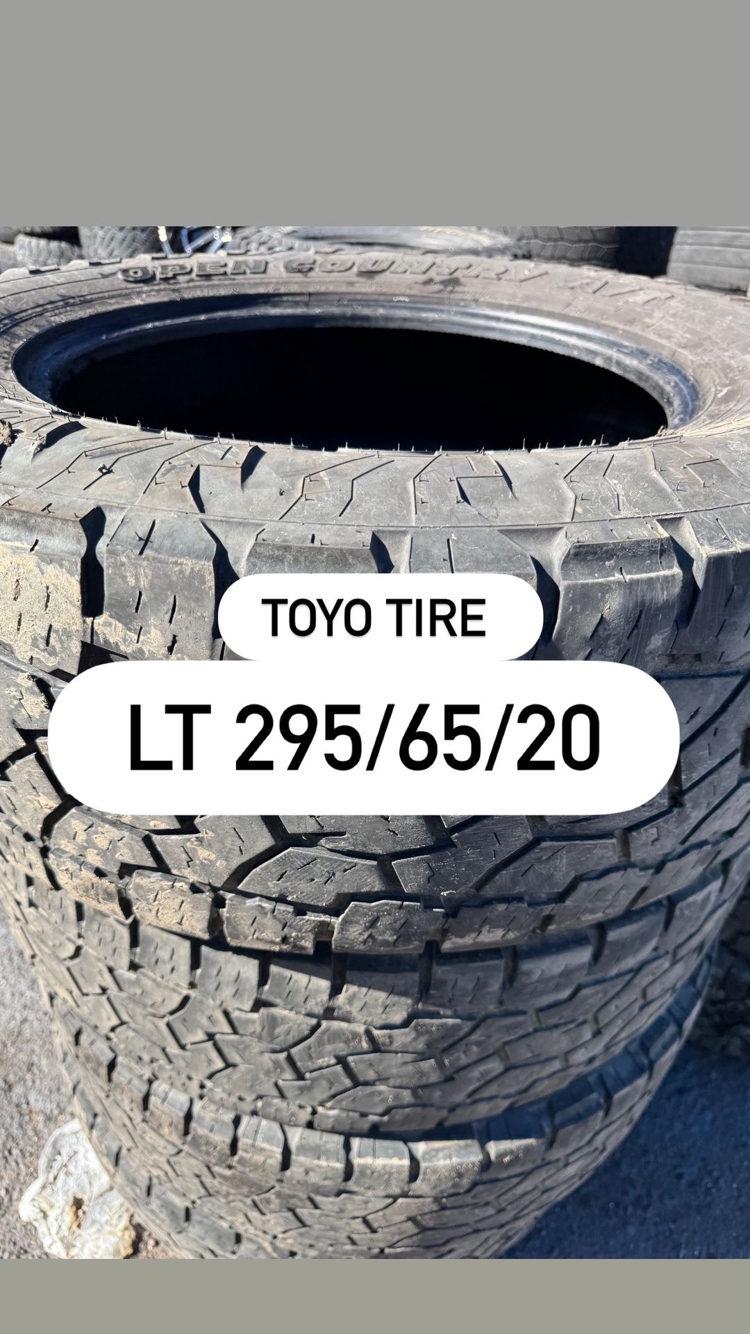 Toyo Tire 295/65/20
