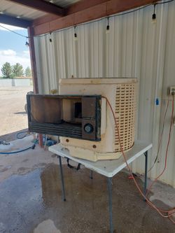 Side draft swamp cooler