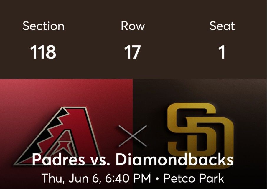Padres Vs Diamondbacks