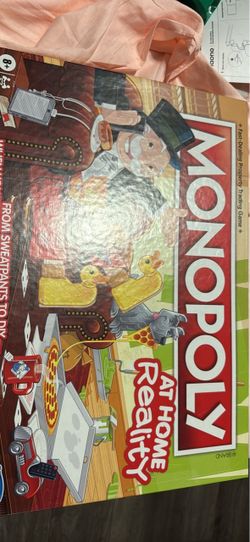 Monopoly At Home Reality Board Game
