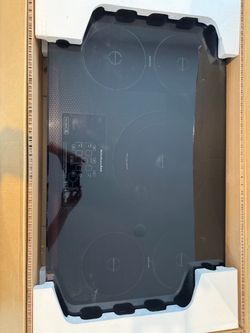 KitchenAid 36” Induction Cooktop – 5 Burners – Black Glass