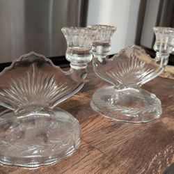 Pair Of Vintage Candle Holders $10 Firm/Pair