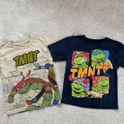 4/5  Boys Ninja turtles Shirts 