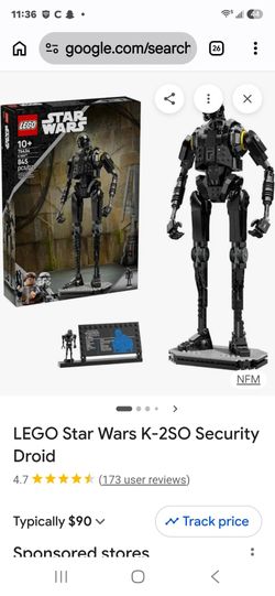 Legos Star Wars k-2SO security droid