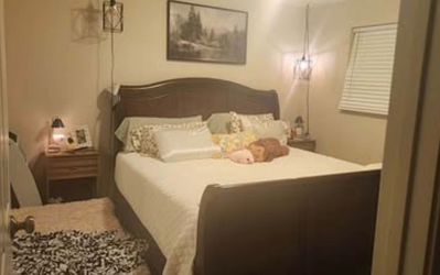 King bed and box spring for sale