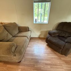 Sofa And Recliner Set