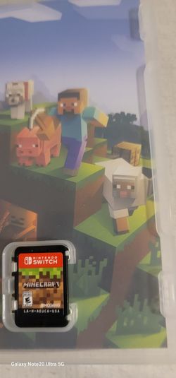 Mine craft nintendo switch  game cartridge new