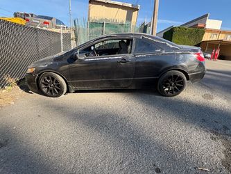 Honda Civic Coupe Black