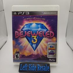 Bejeweled 3 with Zuma & Feeding Frenzy 2 ( Sony PlayStation 3 PS3 ) - CIB -