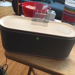 sony plug in powered speaker