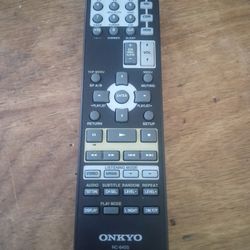 GENUINE ONKYO REMOTE CONTROL FOR RECEIVER AMPLIFIER