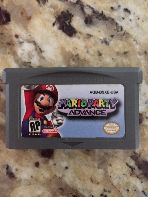 Nintendo Gameboy Advance Mario Party Advance